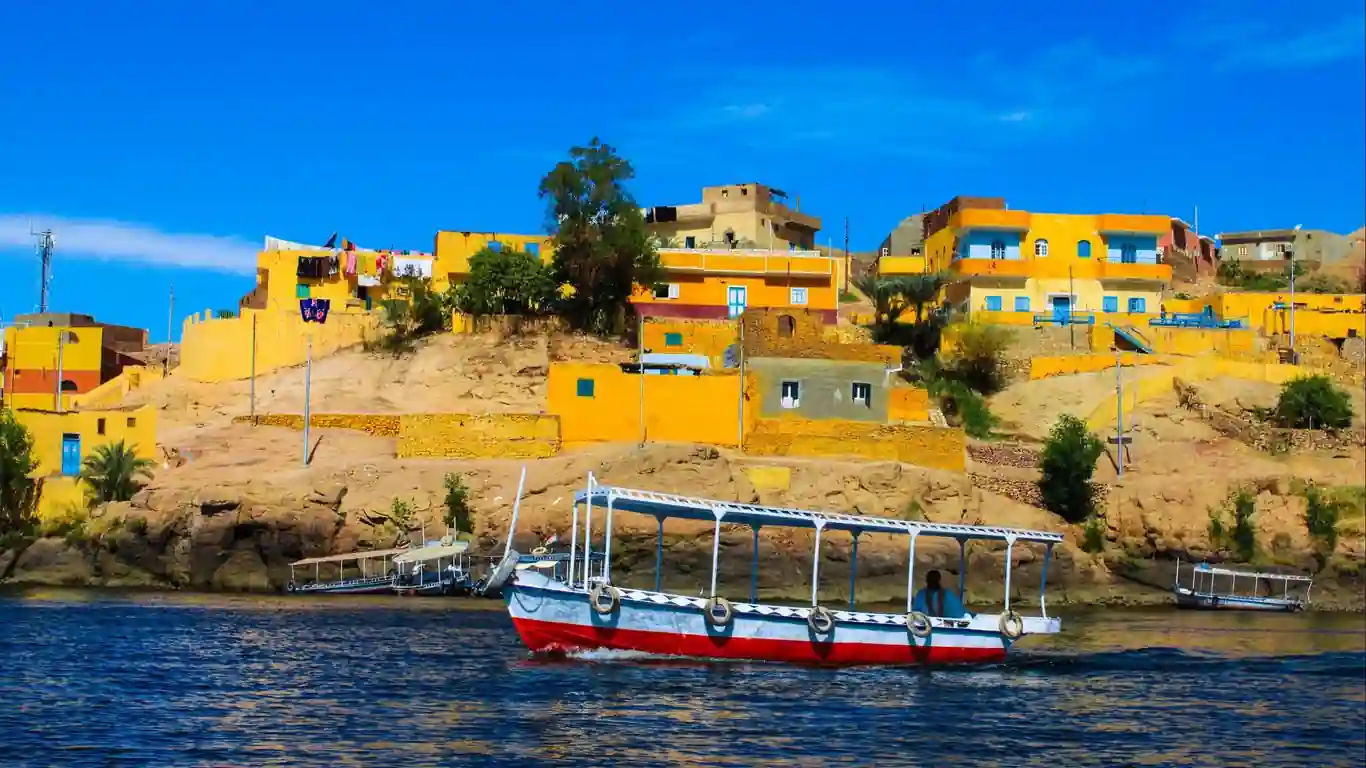 Aswan river view
