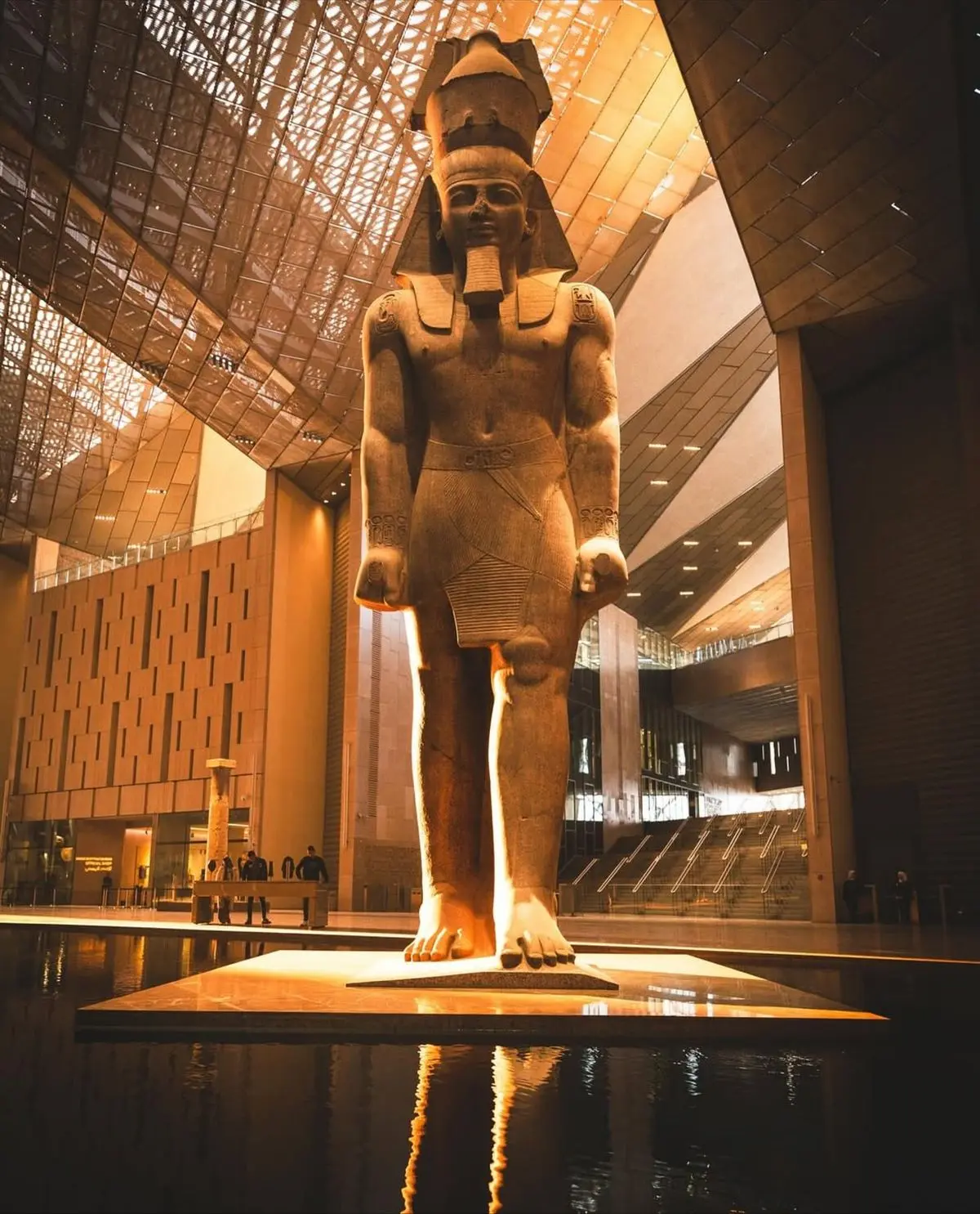 Grand Egyptian Museum interior