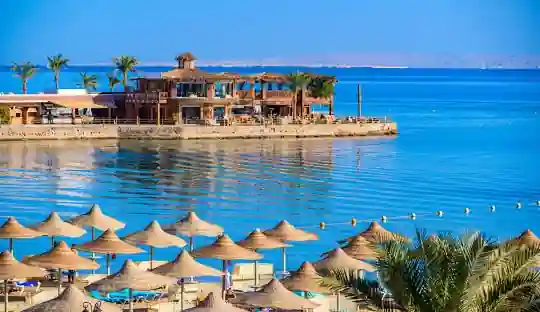 Hurghada beach